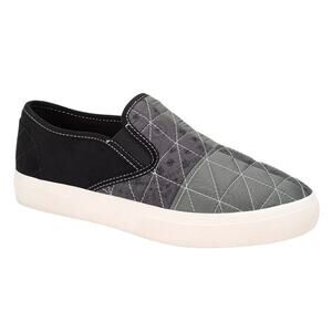 Sun + Stone Men's Reins Patchwork Slip On Sneakers Green Quilt Size 12